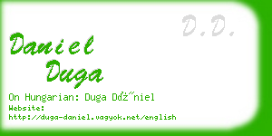 daniel duga business card